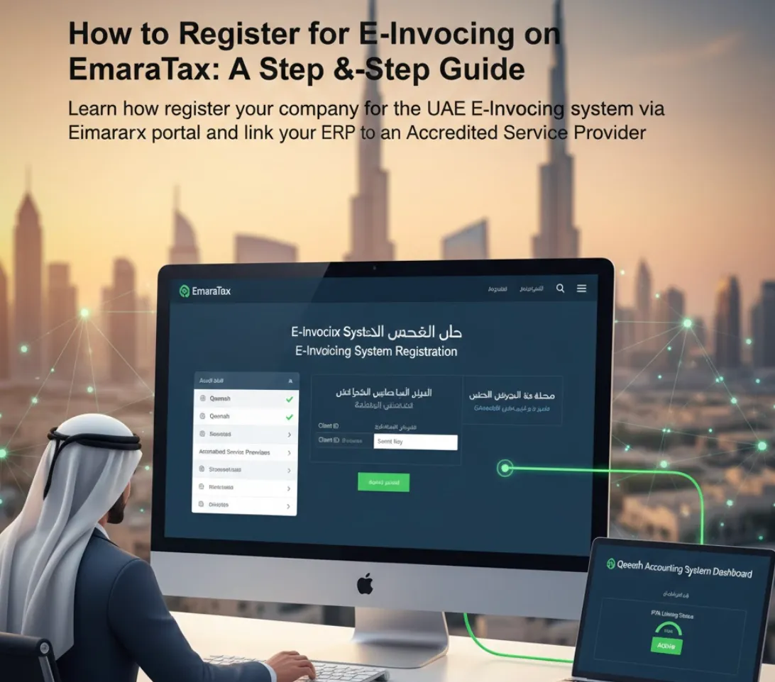 Step-by-step EmaraTax E-Invoicing registration process